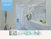 Tablet Screenshot of podologie-winet.ch